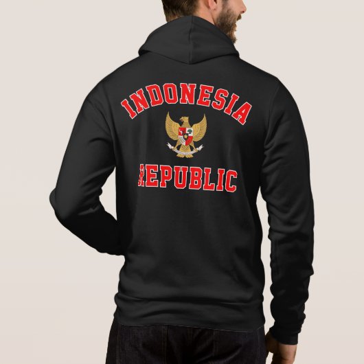 Republiek Indonesië Hoodie (Achterkant)