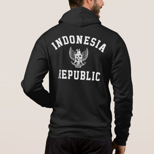 Republiek Indonesië Hoodie (Achterkant)