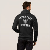 Republiek Indonesië Hoodie (Achterkant volledig)