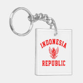 Republiek Indonesië Sleutelhanger (Voorkant Links)