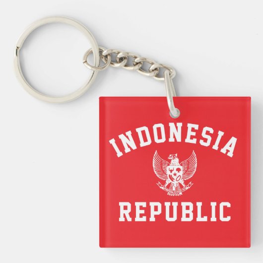 Republiek Indonesië Sleutelhanger (Voorkant)