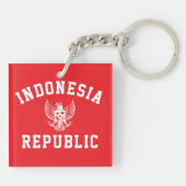 Republiek Indonesië Sleutelhanger (Achterkant)