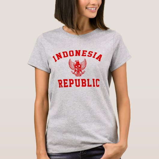 Republiek Indonesië T-shirt (Voorkant)