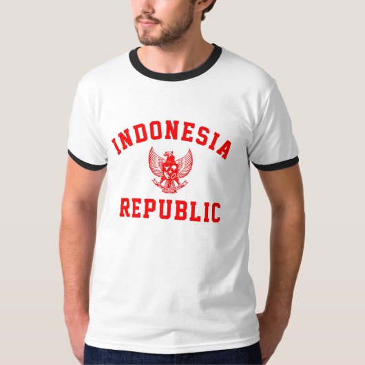Republiek Indonesië T-shirt (Voorkant)