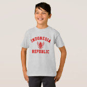 Republiek Indonesië T-shirt (Voorkant volledig)