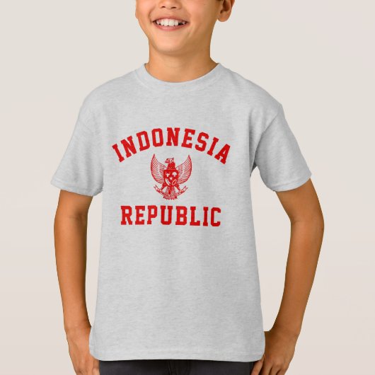 Republiek Indonesië T-shirt (Voorkant)
