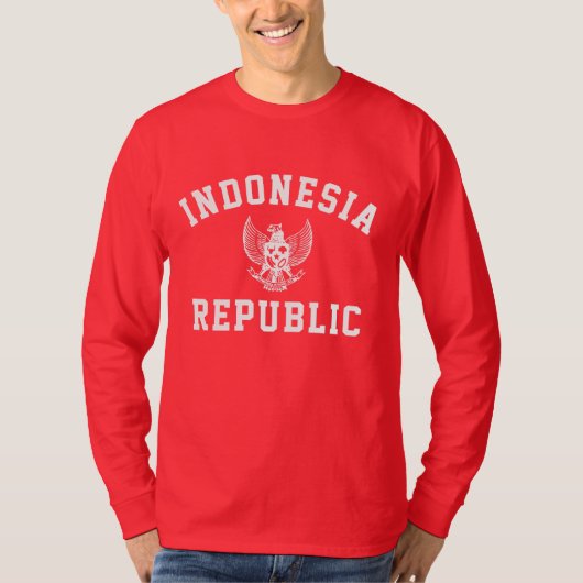 Republiek Indonesië T-shirt (Voorkant)