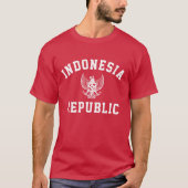 Republiek Indonesië T-shirt (Voorkant)