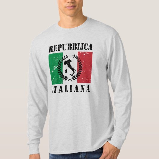 Republiek Italië T-shirt (Voorkant)