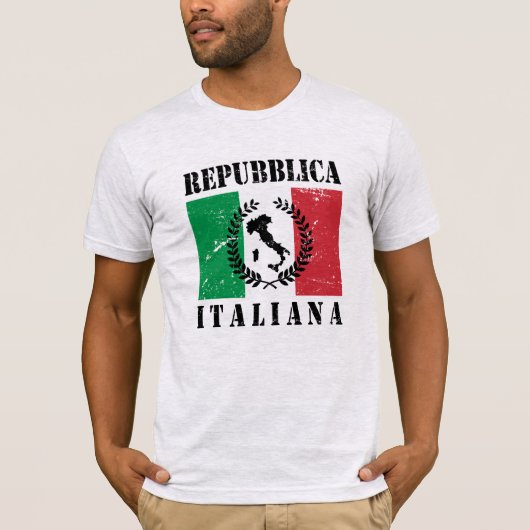 Republiek Italië T-shirt (Voorkant)