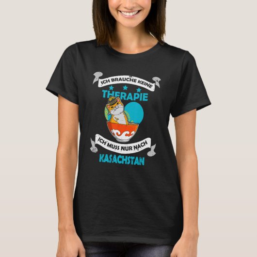 Republiek Kazachstan: Kazachstan, Yurta T-shirt (Voorkant)