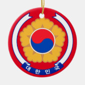 Republiek Korea Emblem Keramisch Ornament (Voorkant)