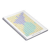 Republiek Korea hangeul Ga-Na-Da-Ra Notitieboek (Rechterzijde)