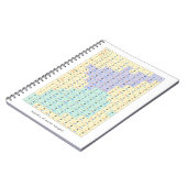 Republiek Korea hangeul Ga-Na-Da-Ra Notitieboek (Linkerzijde)