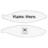 Republiek Korea Zuid-Koreaanse vlag gepersonalisee Basketbal (Panelen)