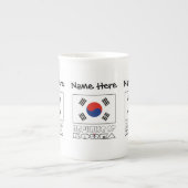 Republiek Korea Zuid-Koreaanse vlag gepersonalisee Porselein Kop (Voorkant)