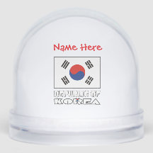 Republiek Korea Zuid-Koreaanse Vlag Rood Gepersona