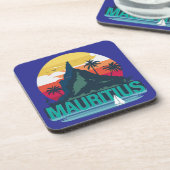 Republiek Mauritius Bier Onderzetter (Linkerzijde)