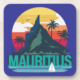 Republiek Mauritius Bier Onderzetter