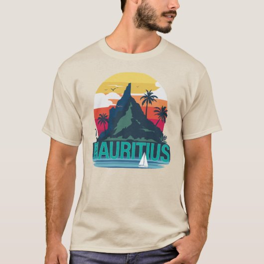 Republiek Mauritius T-shirt (Voorkant)