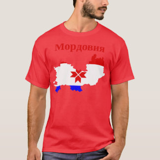 Republiek Mordovia Rusland T-shirt