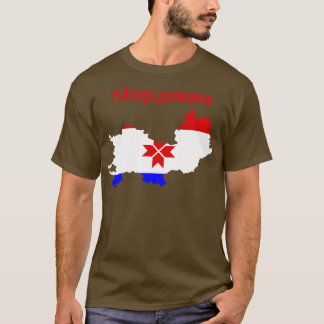 Republiek Mordovia Rusland T-shirt