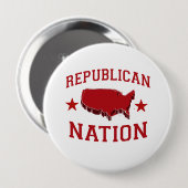 REPUBLIEK NATION RONDE BUTTON 4,0 CM (Voorkant /achterkant)