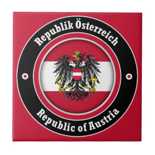 Republiek Oostenrijk Tegeltje