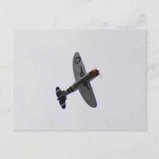 Republiek P47 Thunderbolt Briefkaart (Voorkant)