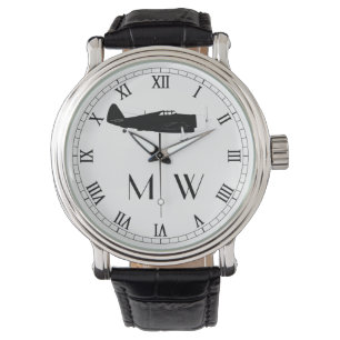 Republiek p-47 klassiek de vechtersvliegtuig van horloge