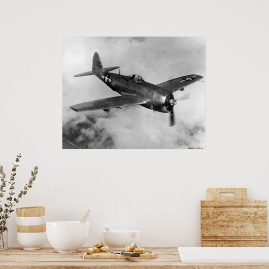 Republiek P-47 Thunderbolt Poster (Keuken)