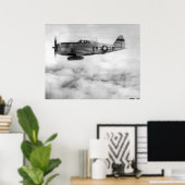 Republiek P-47 Thunderbolt Poster (Thuiskantoor)