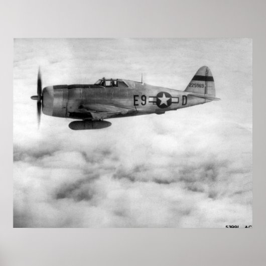 Republiek P-47 Thunderbolt Poster (Voorkant)