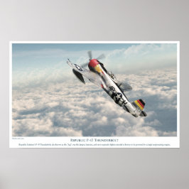 Republiek P-47 Thunderbolt Poster