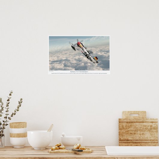 Republiek P-47 Thunderbolt Poster (Keuken)