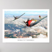 Republiek P-47 Thunderbolt Poster (Voorkant)