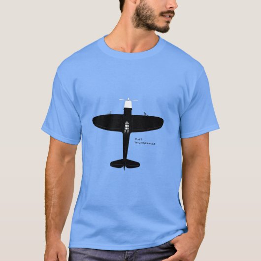 Republiek P-47 Thunderbolt T-shirt (Voorkant)
