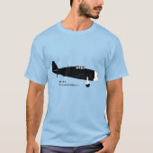 Republiek P-47 Thunderbolt T-shirt (Voorkant)