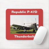 Republiek P-47D Thunderbolt Muismat (Met muis)