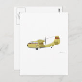 Republiek RC-3 Seabee Briefkaart (Voorkant / Achterkant)