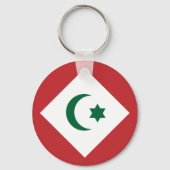 Republiek Rif, Marokkaanse vlag Sleutelhanger (Voorkant)