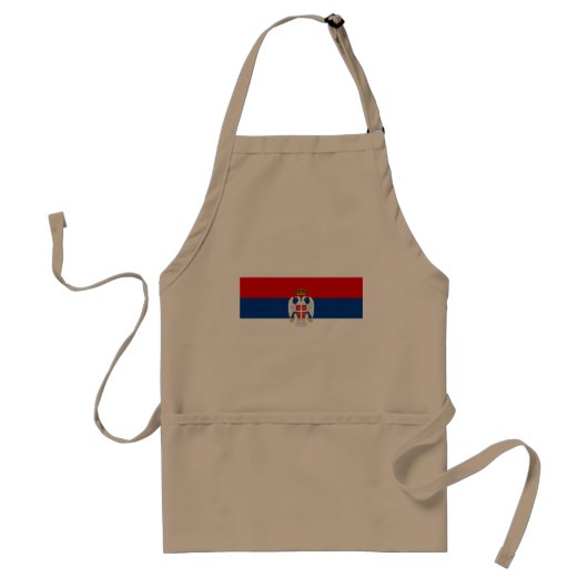 Republiek Servië Krajina, Kroatië Standaard Schort (Voorkant)