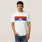 Republiek Servië Krajina, Kroatië T-shirt (Voorkant volledig)