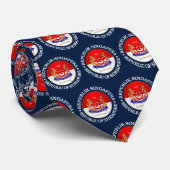 Republiek Singapore Stropdas (Opgerold)