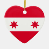 Republiek Sonora, Mexicaanse vlag Keramisch Ornament (Voorkant)