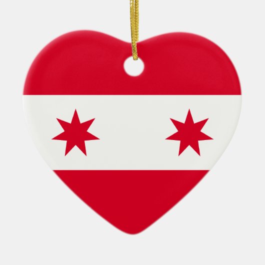 Republiek Sonora, Mexicaanse vlag Keramisch Ornament (Voorkant)