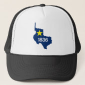 Republiek Texas 1836, Happy Independence Day Trucker Pet (Voorkant)