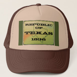 Republiek Texas 1836 Trucker Hat 001EDL011515 Trucker Pet