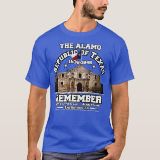 Republiek Texas De Alamo 1836 T-shirt