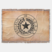 Republiek Texas Seal Deken (Voorkant)